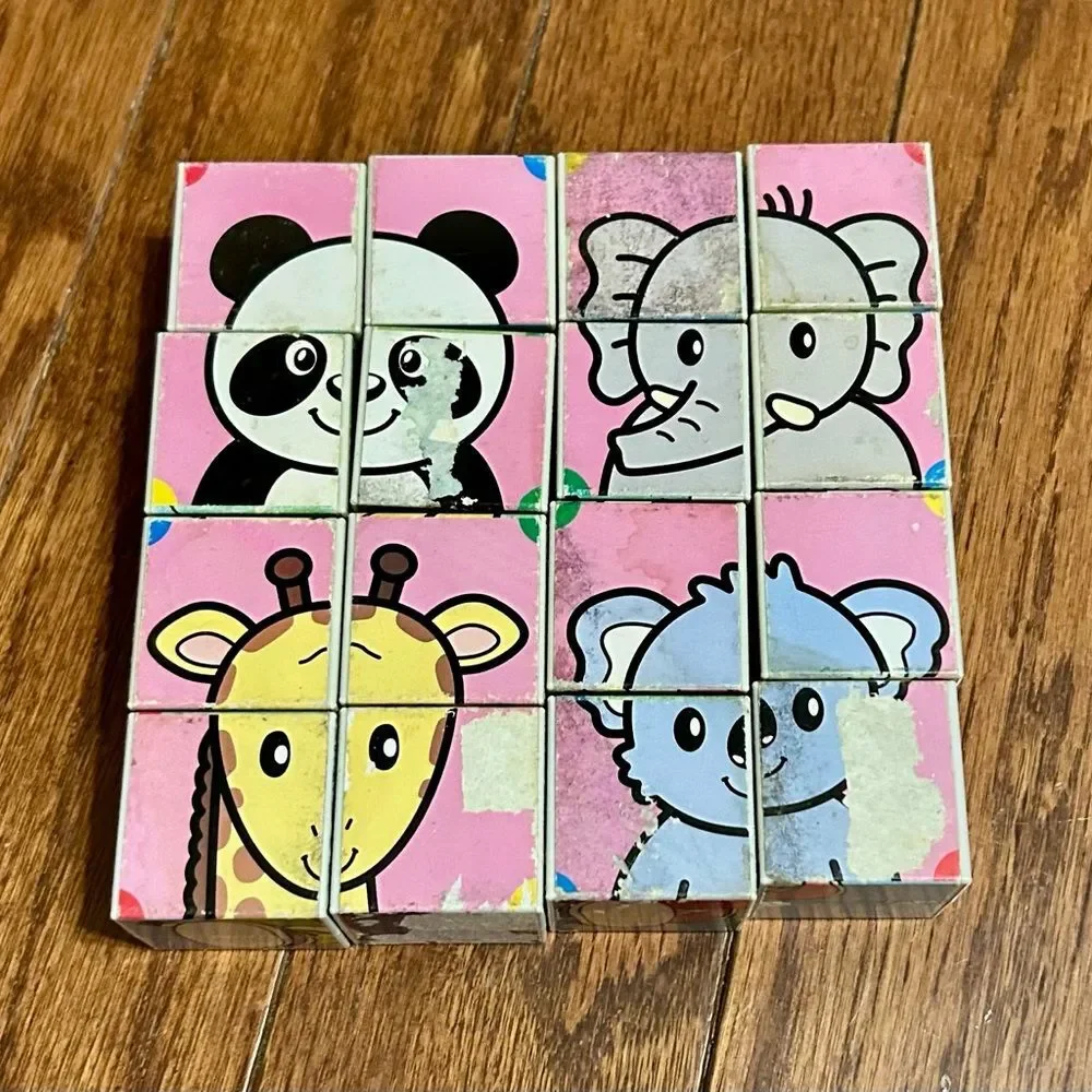 Vintage Toy: Japanese Cube Puzzle Shimajiro